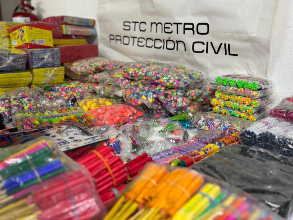 operativo cero pirotecnia en el stc