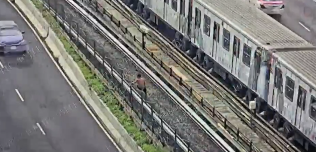 Conductor del Metro detecta a persona en las vías y evita un riesgo mayor en la Línea 2