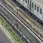 Conductor del Metro detecta a persona en las vías y evita un riesgo mayor en la Línea 2