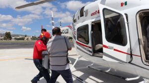 Gobierno de Hidalgo logra nuevo operativo de procuración y traslado aéreo de un corazón