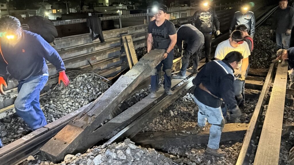 ¿Para qué sirven los durmientes del Metro? Línea 4 renueva 197