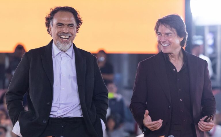 tom cruise e iñarritu en digger